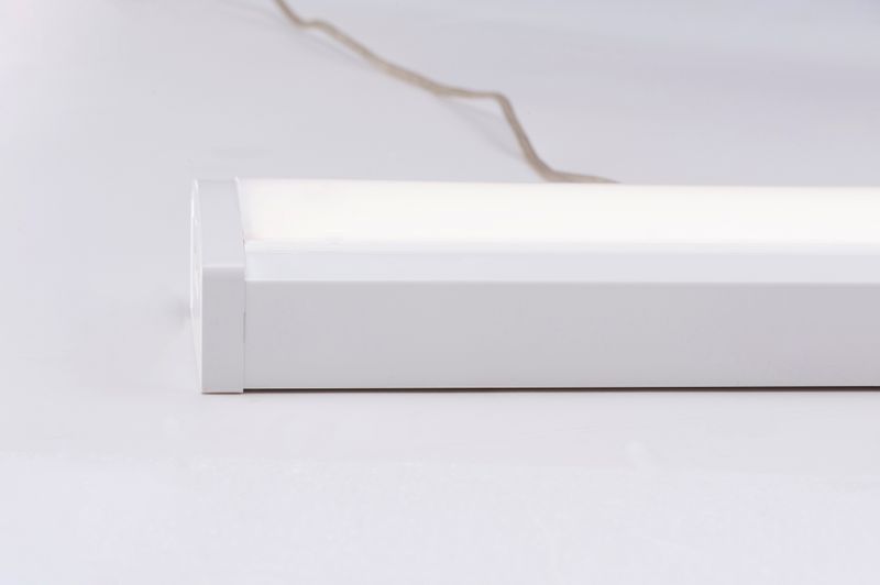 Ceiling Wrap 4' 1 Light Flush Mount in White - 3000 Color Temperature