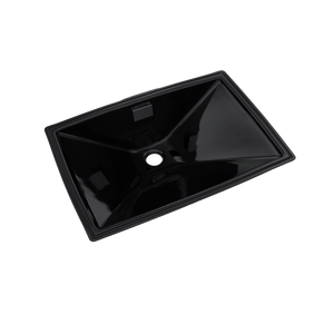 16' Vitreous China Undermount Bathroom Sink in Ebony from Lloyd Collection