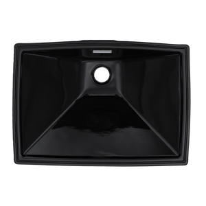 16' Vitreous China Undermount Bathroom Sink in Ebony from Lloyd Collection