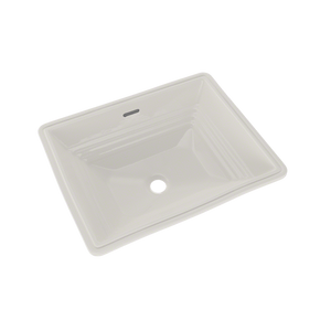 16.5' Vitreous China Undermount Bathroom Sink in Colonial White from Promenade Collection