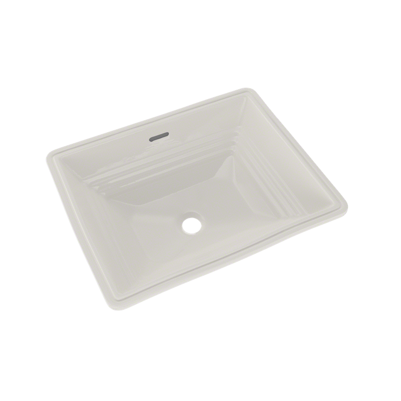 16.5' Vitreous China Undermount Bathroom Sink in Colonial White from Promenade Collection