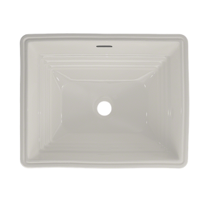 16.5' Vitreous China Undermount Bathroom Sink in Colonial White from Promenade Collection