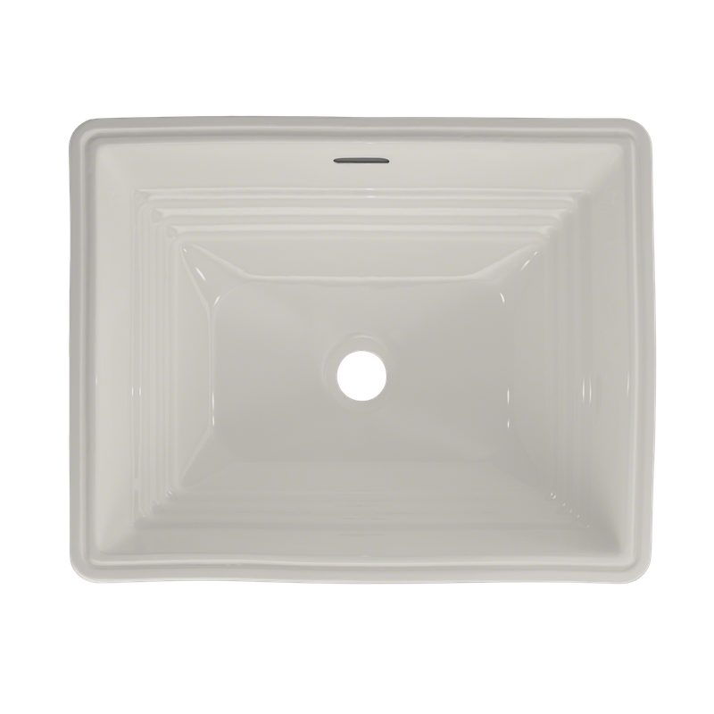 16.5' Vitreous China Undermount Bathroom Sink in Colonial White from Promenade Collection