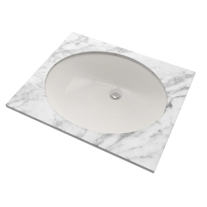 16.19' Vitreous China Undermount Bathroom Sink in Colonial White from Rendezvous Collection