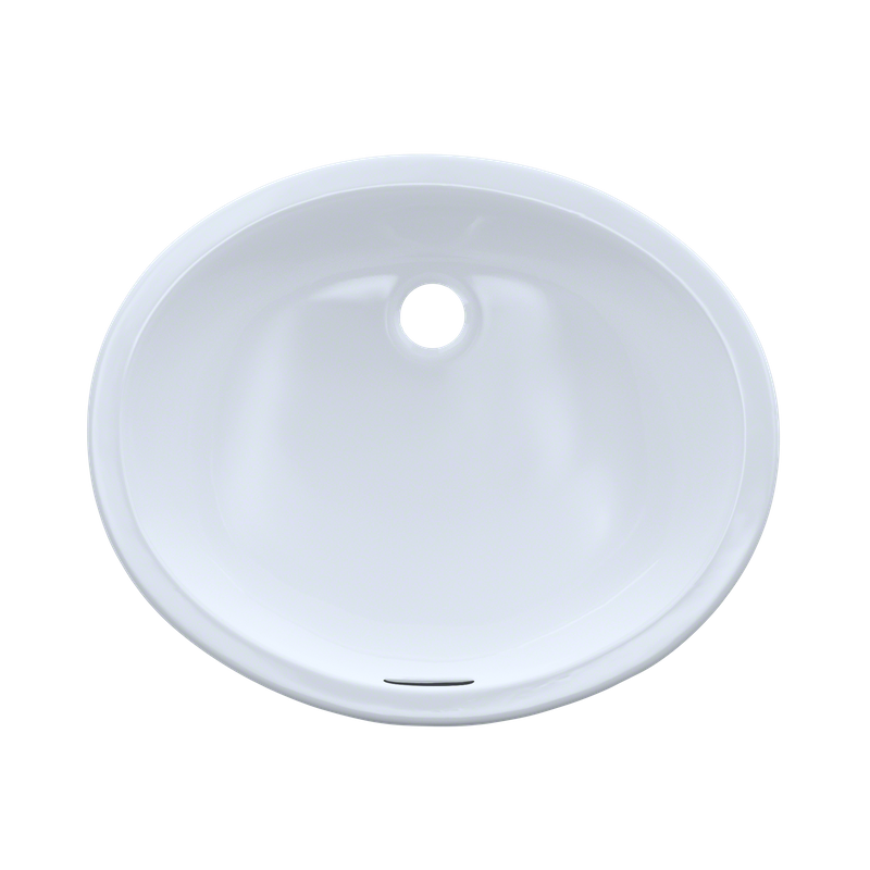 16.19' Vitreous China Undermount Bathroom Sink in Cotton White from Rendezvous Collection