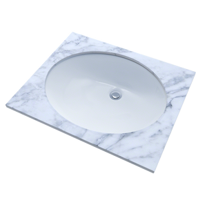16.19' Vitreous China Undermount Bathroom Sink in Cotton White from Rendezvous Collection