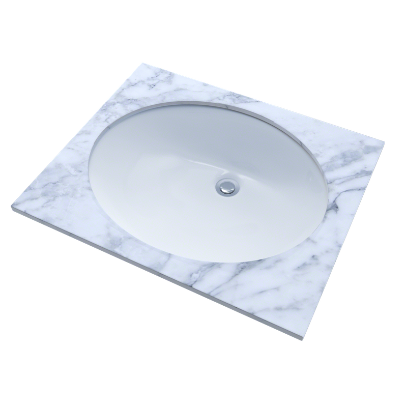 16.19' Vitreous China Undermount Bathroom Sink in Cotton White from Rendezvous Collection