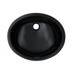 16.19' Vitreous China Undermount Bathroom Sink in Ebony from Rendezvous Collection