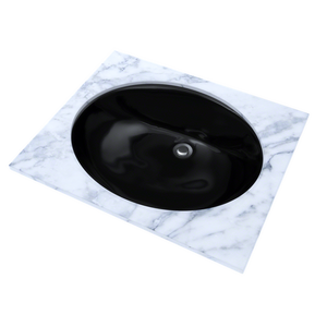 16.19' Vitreous China Undermount Bathroom Sink in Ebony from Rendezvous Collection