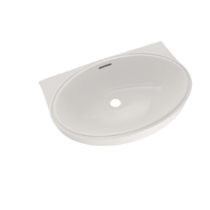 16.5' Vitreous China Undermount Bathroom Sink in Colonial White