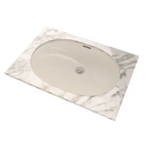 15.75' Vitreous China Undermount Bathroom Sink in Sedona Beige