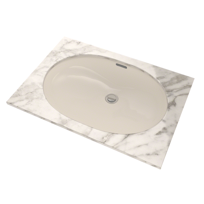 15.75' Vitreous China Undermount Bathroom Sink in Sedona Beige