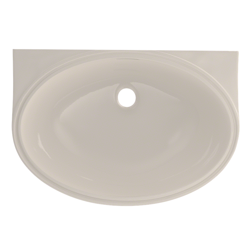 16.5' Vitreous China Undermount Bathroom Sink in Sedona Beige