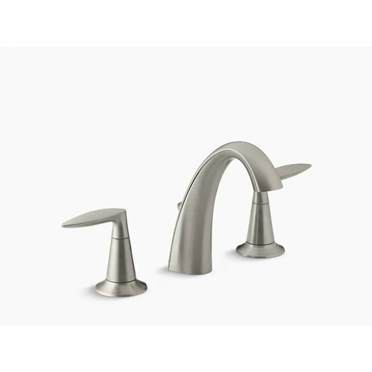 Alteo Two-Handle Widespread Bathroom Faucet in Vibrant Brushed Nickel
