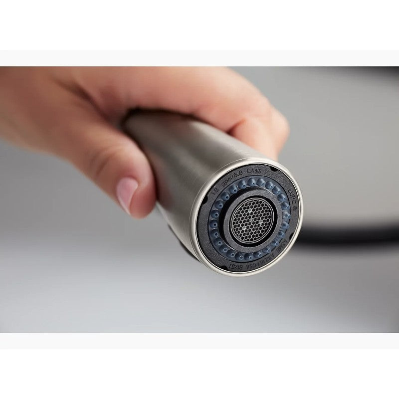 Simplice Pull-Down 16.63' Kitchen Faucet in Matte Black