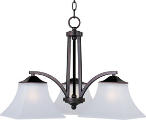 Aurora 22.5' 3 Light Down Light Chandelier in Oil Rubbed Bronze