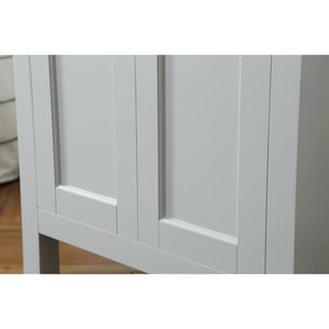 Juniper Dove Grey Freestanding Vanity Cabinet (24' x 34.5' x 21')