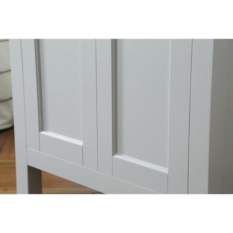 Juniper Dove Grey Freestanding Vanity Cabinet (24' x 34.5' x 21')