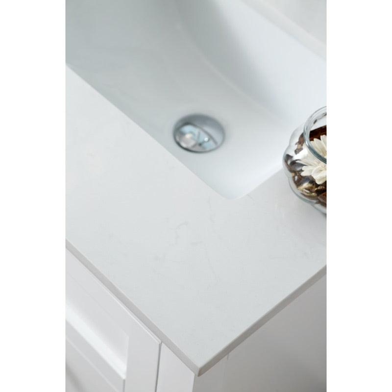 Juniper White Freestanding Vanity Cabinet (24' x 34.5' x 21')