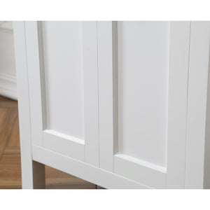 Juniper White Freestanding Vanity Cabinet (24' x 34.5' x 21')