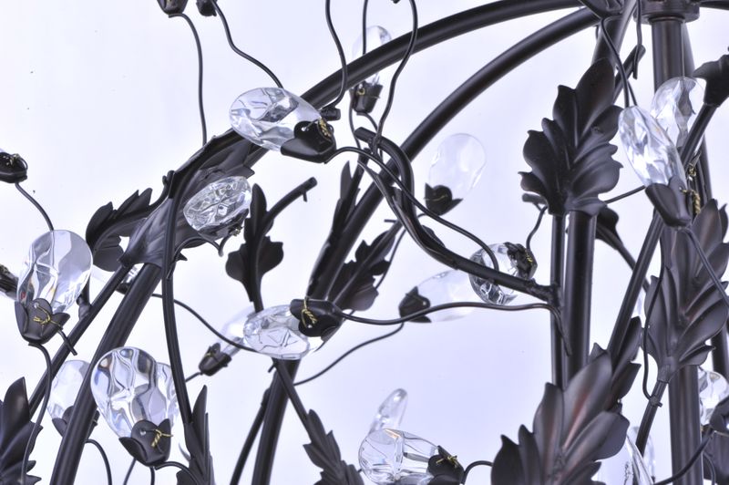 Elegante 18.5' 3 Light Mini-Chandelier Single-Tier Chandelier in Oil Rubbed Bronze