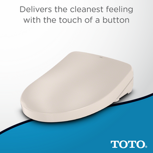 Washlet S550e Elongated Electronic Contemporary Bidet Seat in Sedona Beige