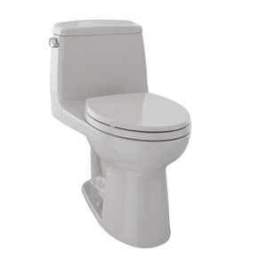 Eco UltraMax Elongated One-Piece Toilet in Sedona Beige
