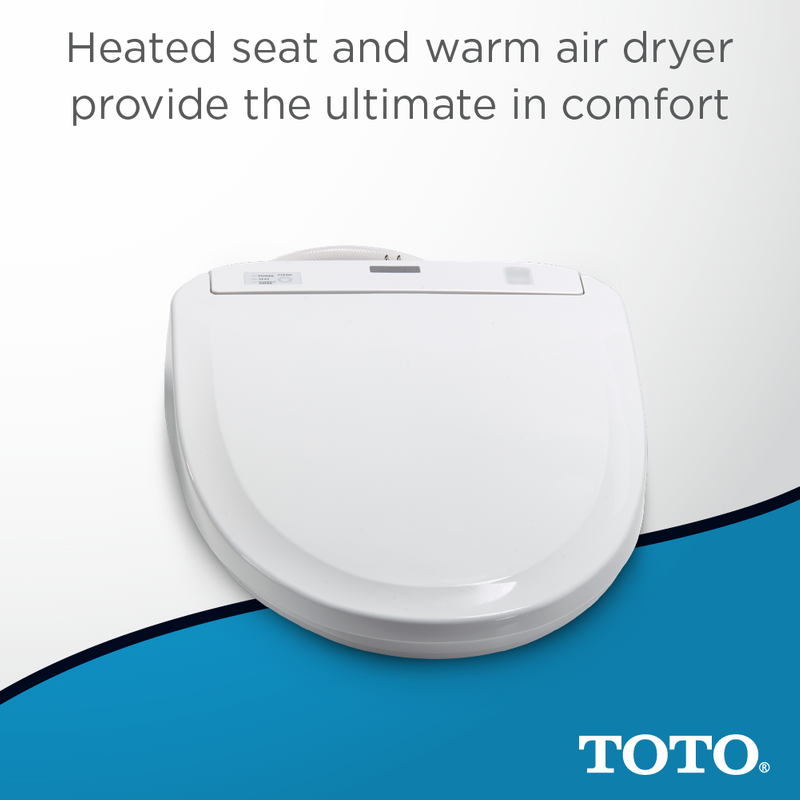 Washlet S300e Round Electronic Bidet Seat in Sedona Beige