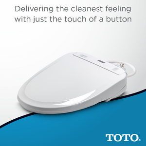 Washlet S300e Round Electronic Bidet Seat in Sedona Beige