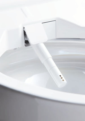 Washlet S300e Round Electronic Bidet Seat in Sedona Beige
