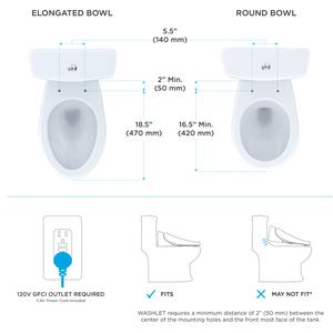 Washlet S300e Round Electronic Bidet Seat in Sedona Beige