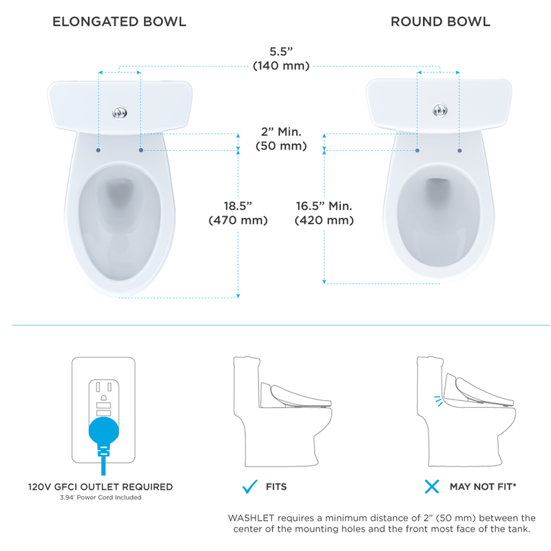 Washlet S300e Round Electronic Bidet Seat in Sedona Beige