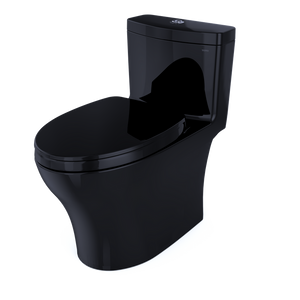 Aquia IV Elongated 1.28 gpf & 0.8 gpf One-Piece Toilet in Ebony