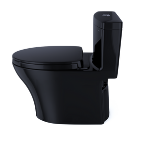 Aquia IV Elongated 1.28 gpf & 0.8 gpf One-Piece Toilet in Ebony
