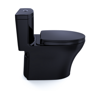 Aquia IV Elongated 1.28 gpf & 0.8 gpf One-Piece Toilet in Ebony