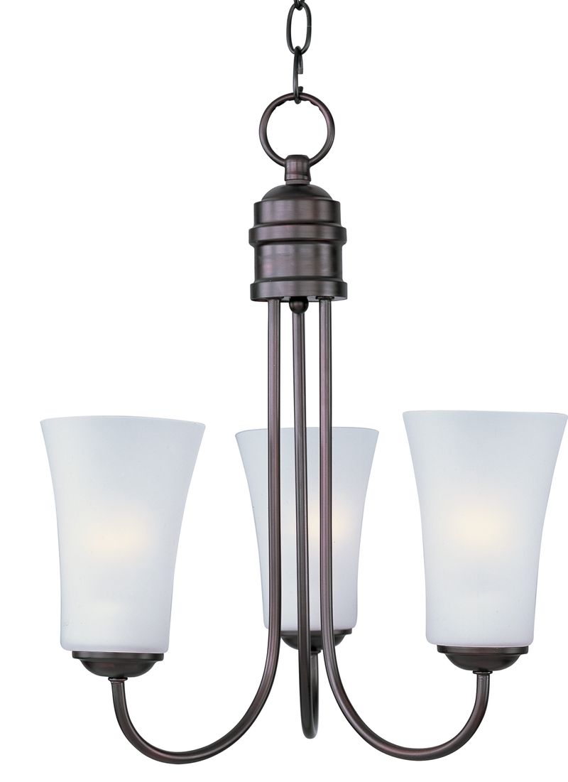 Logan 17' 3 Light Single-Tier Chandelier in Oil Rubbed Bronze