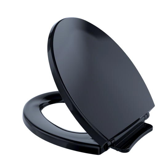 Round SoftClose Toilet Seat in Ebony