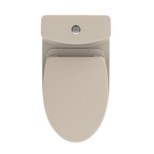 Aquia IV Elongated 1.28 gpf & 0.8 gpf One-Piece Toilet in Bone