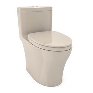 Aquia IV Elongated 1.28 gpf & 0.8 gpf One-Piece Toilet in Bone