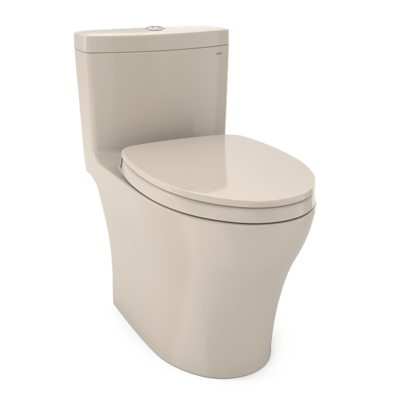 Aquia IV Elongated 1.28 gpf & 0.8 gpf One-Piece Toilet in Bone