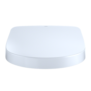 Washlet+ S500e Elongated Electronic Contemporary Bidet Seat with Auto Flush in Cotton White