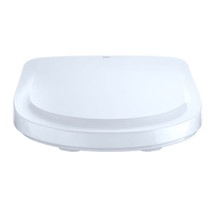 Washlet+ S550e Elongated Electronic Classic Bidet Seat with Auto Flush in Cotton White