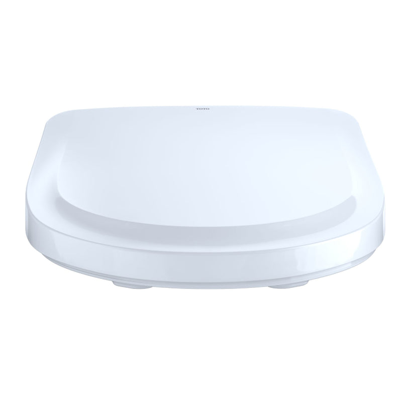 Washlet+ S550e Elongated Electronic Classic Bidet Seat with Auto Flush in Cotton White