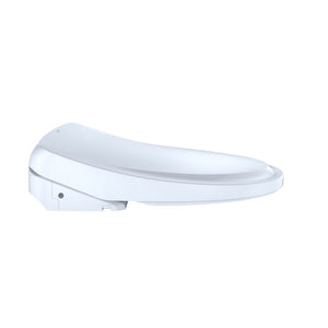 Washlet+ S550e Elongated Electronic Classic Bidet Seat with Auto Flush in Cotton White