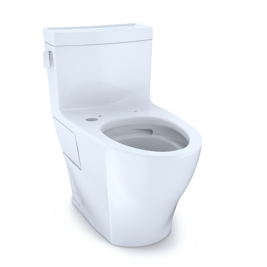 Legato Elongated One-Piece Toilet Elongated Toilet One-Piece Toilet in Cotton White