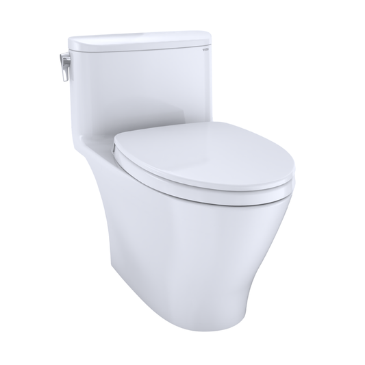 Nexus Elongated 1.28 gpf One-Piece Toilet in Cotton White