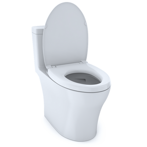 Aquia IV Elongated 1.28 gpf & 0.8 gpf One-Piece Toilet in Cotton White