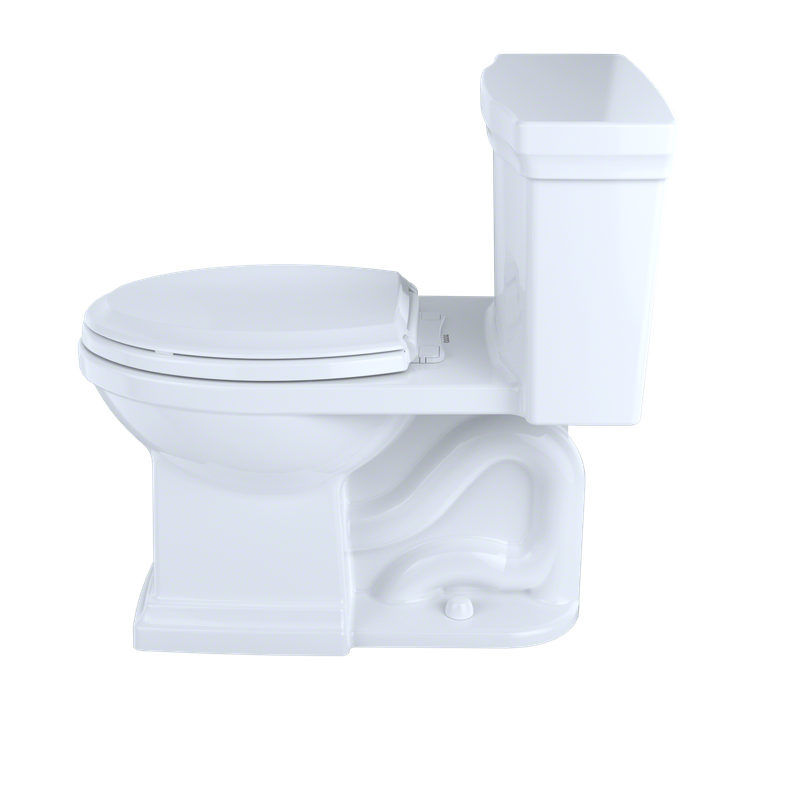 Promenade II Elongated 1.28 gpf Right Hand Lever One-Piece Toilet in Cotton White