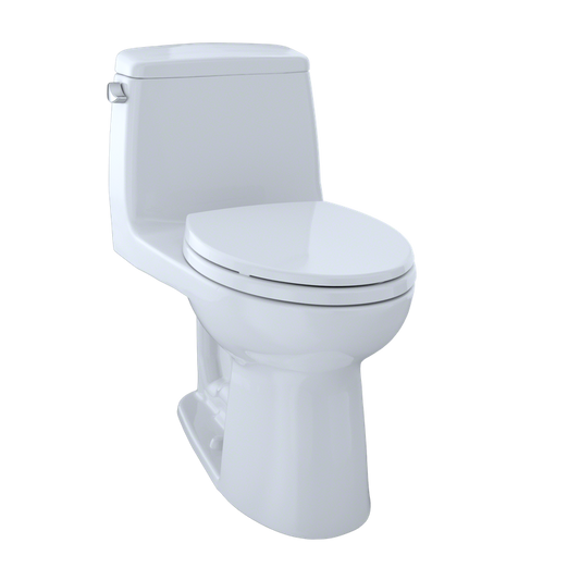 Eco UltraMax Elongated One-Piece Toilet in Cotton White