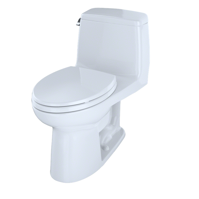 Eco UltraMax Elongated One-Piece Toilet in Colonial White - ADA Height